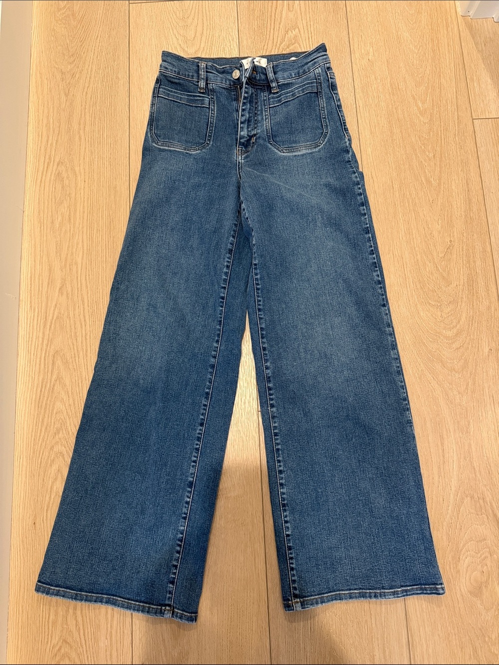 Frame 27 wide Leg Women's Jeans - Dark Blue